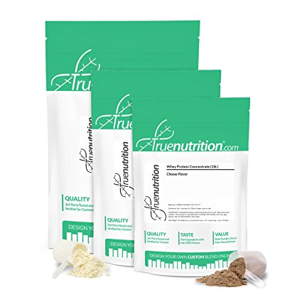 True Nutrition Whey Protein Concentrate | 3rd Party Tested | French Vanilla | 1 lb. |