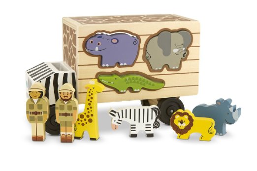 Melissa and Doug Animal Rescue Shape-Sorting Truck