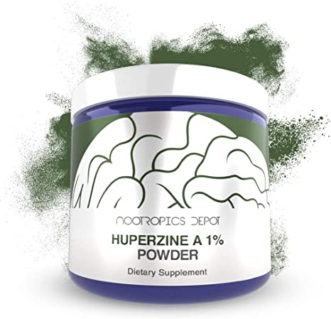 Huperzine A 1% Powder | 5 Grams | Nootropic Brain Booster | Supports Memory and Learning | Acetylcholine Supplement