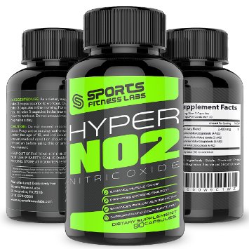 NO2 with L-Arginine and Amino Acids - NEW Nitric Oxide Supplement - Best for Extreme Energy Maximum Muscle Building and Strength Training to Shred Fat with 100 Customer Satisfaction or Return It