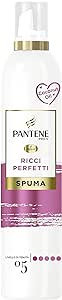 Pantene Pro-V Spuma Ricci Perfetti, Nutriente E Termoprotettiva, Con Olio Di Cocco, Ricci Definiti Per Tutto Il Giorno, 200ML