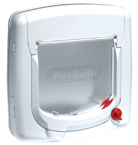 PetSafe Staywell Deluxe Manual 4-Way Locking Cat Flap - White