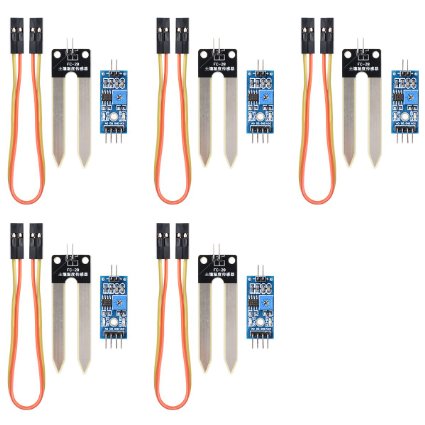 XCSOURCE 5pcs Soil Moisture Sensor And Automatic Watering System for Arduino TE215