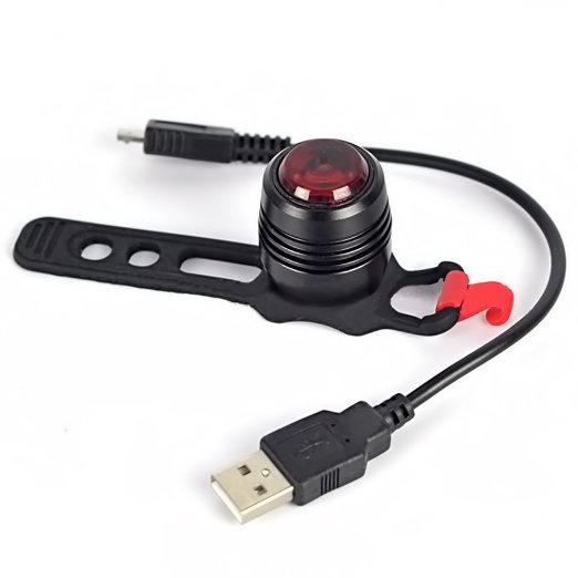 LED Rechargeable Bike Tail Light USB FirstOneOut
