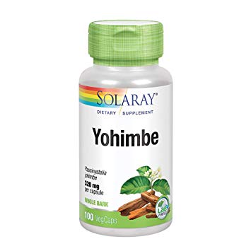 Solaray Yohimbe Bark 320mg | 100 VegCaps