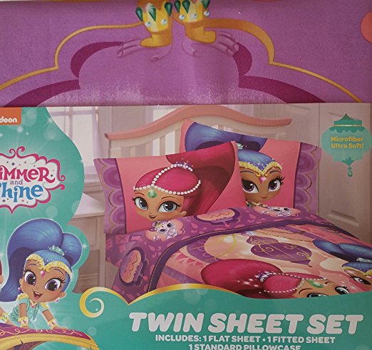 Shimmer and Shine Twin Sheets