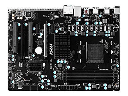 MSI Computer Motherboard ATX DDR3 1066 NA 970A-G43 PLUS