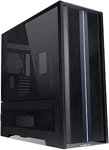 LIAN LI V3000 Plus Black Tempered Glass on The Left Sides, Full Tower EATX Gaming Computer Case - V3000PX