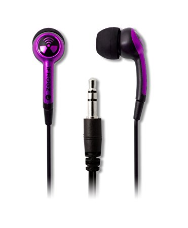 iFrogz EarPollution Plugz Earbuds - Grape (EPD33-GRAPE)
