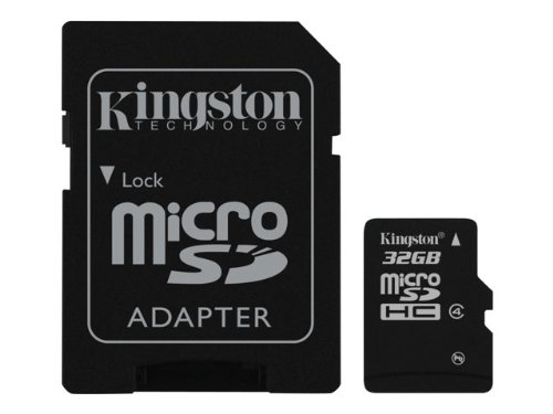 Kingston Class4 32GB Micro SD Card with Adapter ( will fit Samsung Galaxy S3 )