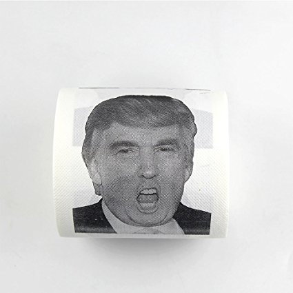 Donald Trump Toilet Paper, Novelty Political Gag Gift (1)