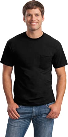 Gildan Adult Ultra Cotton T-Shirt with Pocket, Style G2300, 2-Pack