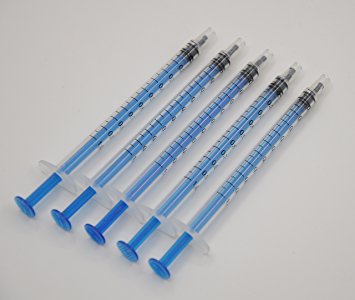 Karlling Pack of 10 x 1 ml disposable Industrial Syringes