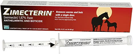 Zimectrin Paste Dewormer 1Dose