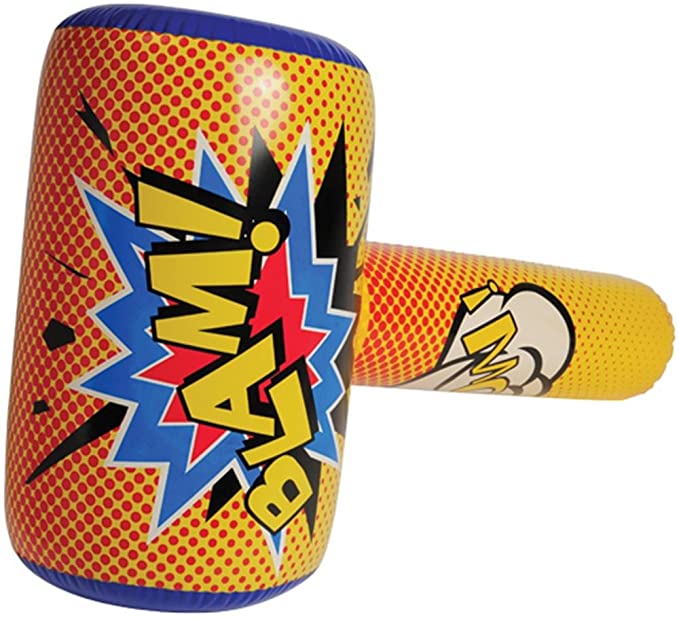 U.S. Toy IN407 Superhero Bopper Inflate