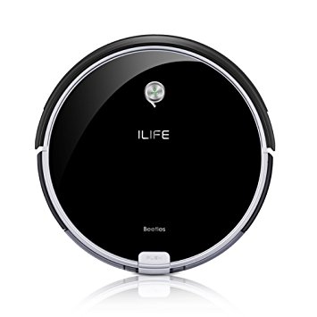 ILIFE A6 Robotic Vacuum Cleaner, Piano Black