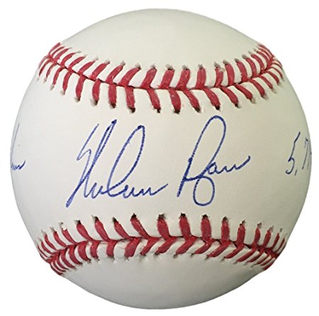 Nolan Ryan Autographed Rawlings Official MLB Baseball 324 W 5714 K SI Ryan Holo