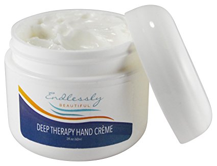 Endlessly Beautiful Deep Therapy Hydrating Hand Cream-Perfect for Dry Chapped Hands, All Natural, Organic & Vegan with Shea and Cocoa Butter