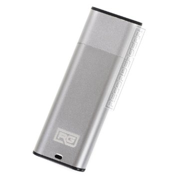 FD10 8GB USB Flash Drive Voice Recorder / Small 192kbps HD Quality Audio Recording Device / 16hr Battery & 90hr Capacity (Silver)