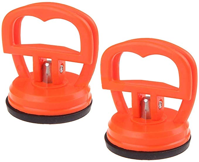 MMOBIEL Heavy Duty Suction Cups 2 Pcs Compatible with Several Technical Devices Etc. Repair LCD Screen Opening Cup Tool