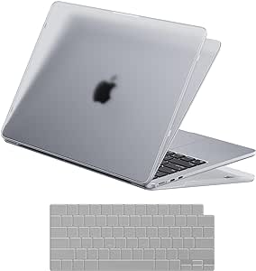 Invisible Armor for MacBook Air 15 inch Case M3 M2 2024 2023 New [Same as Bare Device] [Scientific Slim] Protective Hard Shell Translucent Cover for Laptop Model A3114 A2941 - Matte Clear