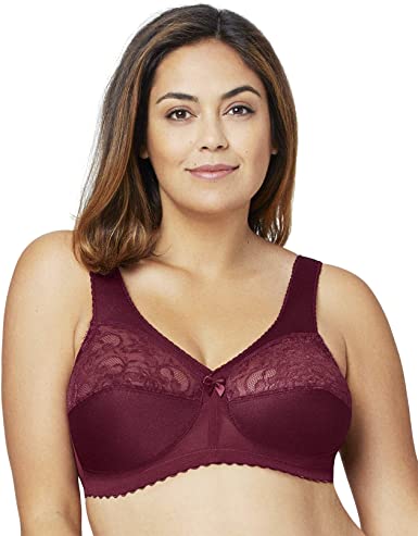 Glamorise Women's Full Figure Plus Size MagicLift Original Wirefree Support Bra #1000