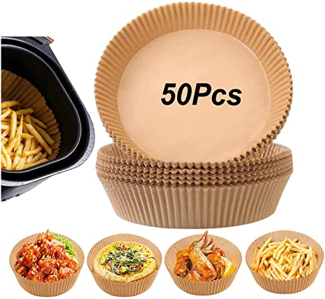 Air Fryer Disposable Paper Liners Air Fryer Parchment Paper Air Fryer Liners Cooking Paper Air Fryer Accessories