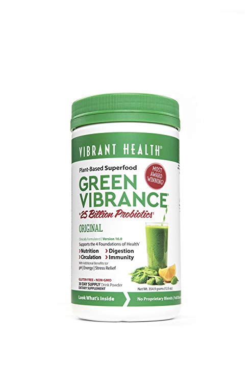 Vibrant Health Green Vibrance Powder 30 day supply