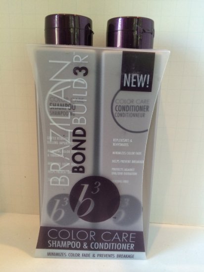 Brazilian Blowout B3 Bond Builder Color Care Shampooo & Conditioner Set - 12oz