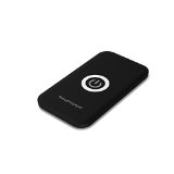 RAVPower Wireless Charging Pad with 5000mAh External Battery Pack for Samsung Galaxy S6 Nexus 6 5 4 72nd Gen Nokia Lumia 920 LG Optimus Vu2 HTC 8X Droid DNA and All Qi-Enabled Devices Black