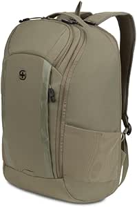 SwissGear 8119 Laptop Backpack, Olive, 19 Inches