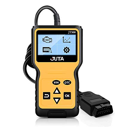 JUTA JT300 OBD2 Scanner Enhanced OBD-II Automotive Code Reader Vehicle Diagnostic Scan Tool Check Engine Light Analyzer