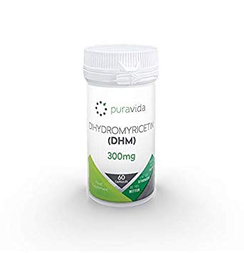 DHM Dihydromyricetin Capsules 300mg - Naturally Obtained from The Oriental Raisin Tree (60)