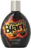 Millenium Tanning Insanely Black Ultra Dark Bronzer Tanning Lotion Beyond Blaque 60x 135-Ounce