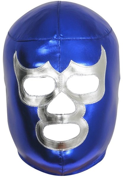 Blue Demon High Quality Lycra Lucha Libre Luchador Mask Adult Size
