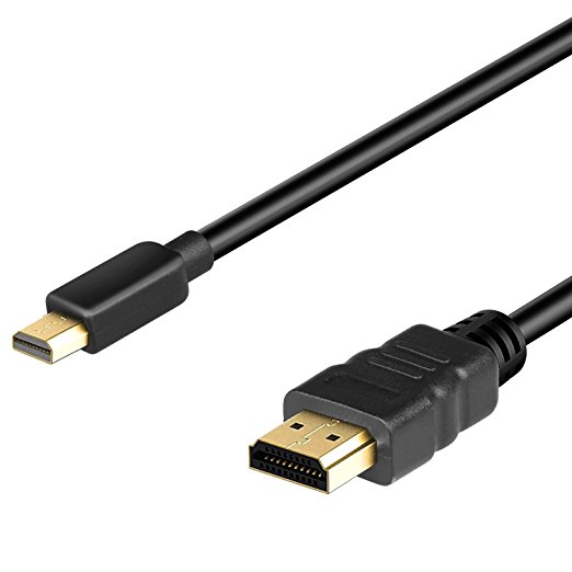 Micro HDMI to HDMI Cable, TechRise 2-Meters High-Speed Gold Plated HDTV HDMI to Micro HDMI Cable Adapter Converter, Supports Ethernet, 3D, 4K and Audio Return-Male to Male