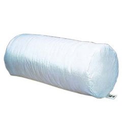 BodySport Cervical Jackson Roll Pillow, 17" x 7", White, Firm Support - Each