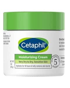 Cetaphil Body Moisturizer, Hydrating Moisturizing Cream for Dry To Very Dry, Sensitive Skin, NEW 1 OZ 12 Pack, Fragrance Free, Non-Comedogenic, Non-Greasy.