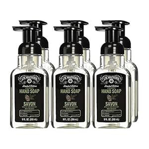 J.R. Watkins Foaming Hand Soap with Pump Dispenser, Moisturizing Foam Hand Wash, All Natural, Alcohol-Free, Cruelty-Free, USA Made, White Pine, 9 fl oz, 6 Pack