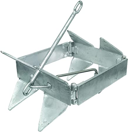 Extreme Max 3006.6821 BoatTector Galvanized Cube Anchor (Box-Style) - 13 lbs.