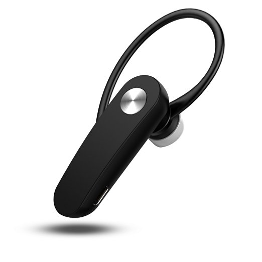 Bluetooth Headset, JETech H0786 Universal Bluetooth Headset for iPhone 6s/6/SE/5/4, Samsung Galaxy, LG, PC Laptop, and Other Bluetooth Device