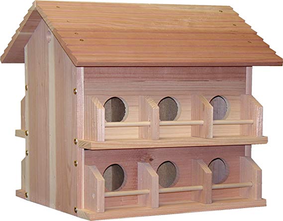 Heath Outdoor Products M-12DP Deluxe Wood Martin House