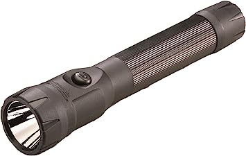 Streamlight 75834 Stinger DS C4 LED Flashlight with DC Steady Charge Piggyback Holder, Black - 425 Lumens