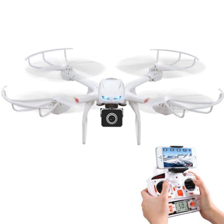 MJX X101C Wifi FPV RC Quadcopter Drone with HD 720P Camera One Key Return Function Headless Mode