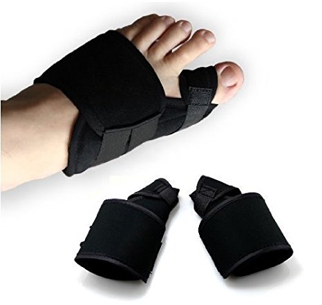 Big Toe Bunion Splint Hallux Valgus Foot Pain Relief Corrector 2pcs for Left and Right foot,Size M