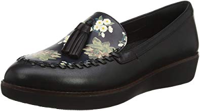 Fitflop Women's Petrina Dark Floral Moccasin
