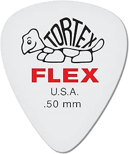 Dunlop Tortex Flex Standard .50mm Red Guitar Pick-12 Pack (428P.50)