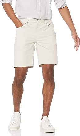 Amazon Essentials Men's Slim-Fit 9" Inseam Stretch 5-Pocket Short