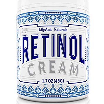 Retinol Cream Moisturizer for Face and Eyes, Use Day and Night - for Anti Aging, Acne, Wrinkles - made with Natural and Organic Ingredients - 1.07 OZ