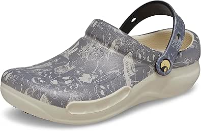 Crocs Unisex-Adult Bistro Graphic Clogs, Slip Resistant Work Shoes